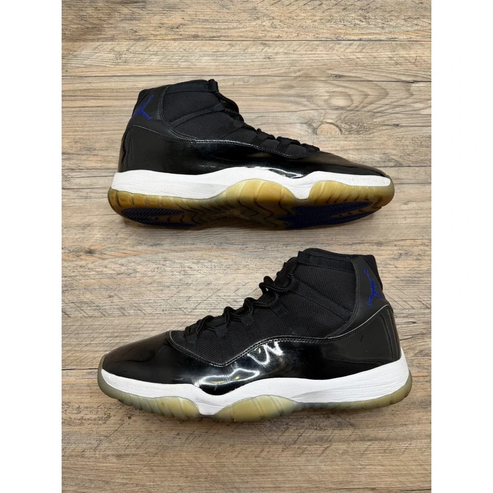 Nike Air Jordan 11 Retro Space Jam 2016 Black Dark Concord 378037-003 Mens 14